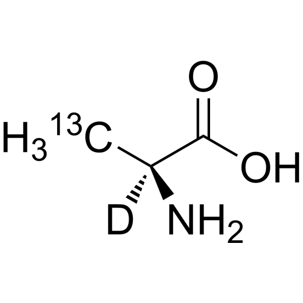 L-Alanine-13C,d (L-2-Aminopropionic acid-13C,d1) 160033-81-8
